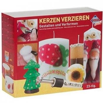 Pebaro 0277 - Conjunto para la decoración con dos velas y tres servilletas , color/modelo surtido