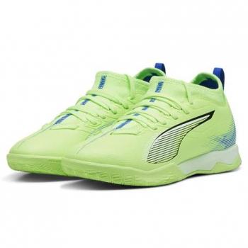 Botas de Fútbol Sala Puma Ultra 5 Match IT + Mid Jr Unisex Amarillo Verde 37 EU