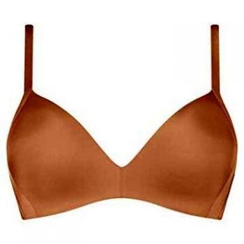 Triumph Body Make-Up Soft Touch Wireless Padded Bra in Neutral Beige 80B