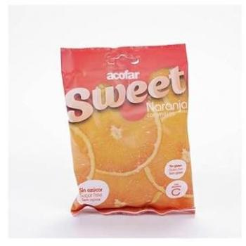 Caramelos Sin Azúcar Sabor Naranja Bolsa 60 g
