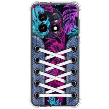 Funda de Silicona Antigolpes para Oneplus 11 5G con Diseño Zapatillas 07