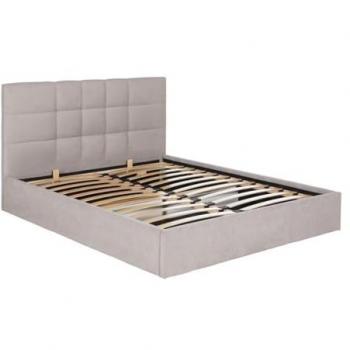 Cama arcón 140 x 190 - Tela - Beige - ELIAVA de Pascal Morabito