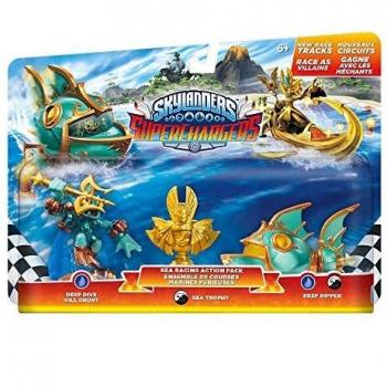 SKYLANDERS RACING PACK SEA DEEP DIVE GILL GRUNT & TROPHY & REEF RIPPER