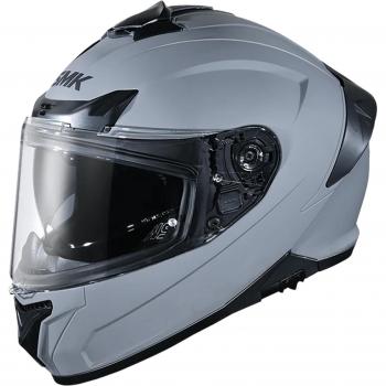 Casco Integral SMK Typhoon Sólido Gris Claro