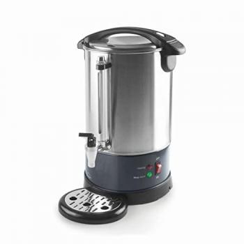 Cafetera Percoladora Profesional Lacor de Acero Inoxidable 6L con Doble Sistema de Calentamiento 1500W
