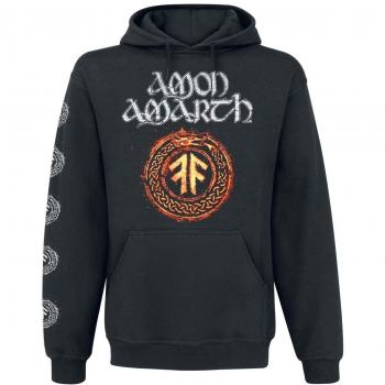 Amon Amarth The Pursuit of Vikings Sudadera con Capucha Negro XL