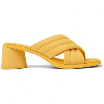 Sandalias de tacón Camper Kiara color naranja para mujer