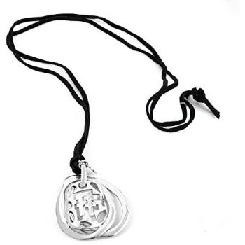 Collar de Mujer Folli Follie de Plata de Ley Negro 35 cm (Referencia: 1N8S076N)