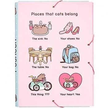 Grupo Erik Editores Carpeta Solapas Pusheen The Cat, CSG0024