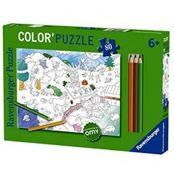 Rompecabezas Ravensburger Animales - 80 piezas