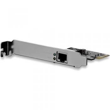 StarTech.com 1 Port PCIe Gigabit Network Server Adapter NIC Card - Dual Profile - Gigabit Desktop Adapter REV E Intel 6 Chip support