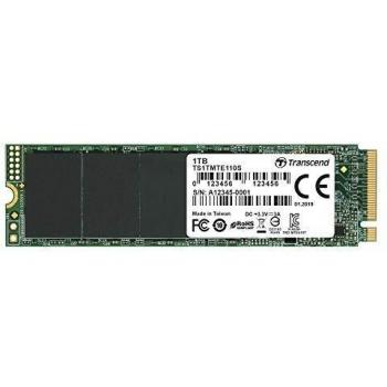 Transcend MTE110S 1 TB NVMe PCIe Gen3 x4 M.2 2280 Internal Solid State Drive