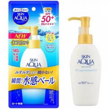 Skin Aqua SPF50+ Super Moisture Gel Sunscreen Pump 140g