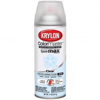 Divisi-n Krylon 51313 11 Oz Crystal Clear Protective Spray Acabado - Pack de 6