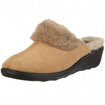Romika 60002 94 201 - Zapatillas de casa de ante para mujer, color beige, talla 41