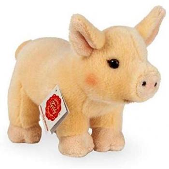 Teddy Hermann 93031 Cerdo de pie 20 cm, Peluche