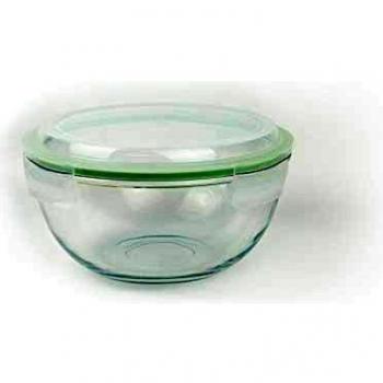 Bol de vidrio hermético Glasslock Plus 1 litro