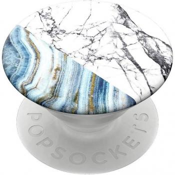 Soporte y agarre expandible PopSockets Aegean Marble para smartphones y tablets