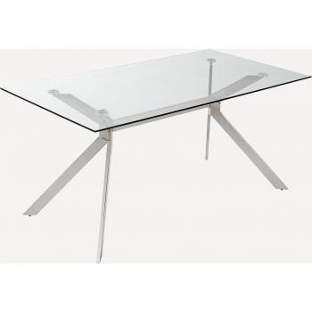 Mesa de comedor de cristal Douglas - Elegancia y estilo para tu hogar