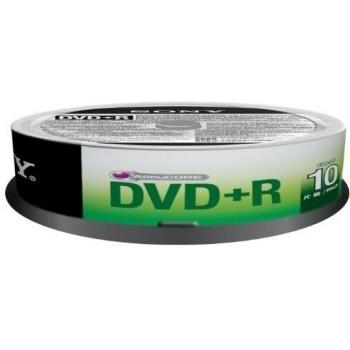 Sony - Pack 10 DVD+R 4,7 GB