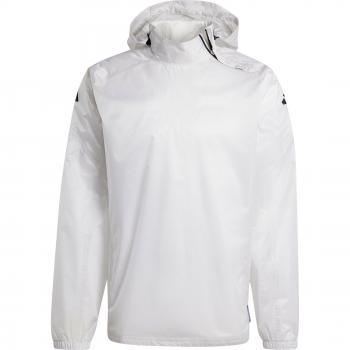 Sudadera de fútbol adidas Tiro24 Pro Rain hombre blanco/negro, talla L