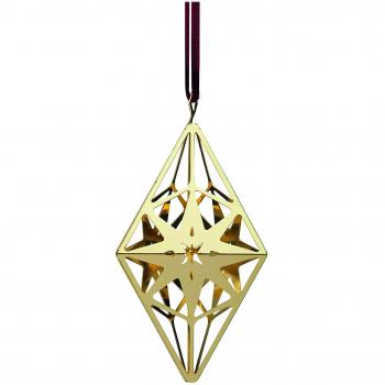 Colgante de Navidad rombo Karen Blixen oro