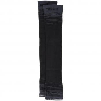 Odlo Arm Cerami Cool UVP Linge, primavera/verano, unisex, color black - odlo steel grey, tamaño medium