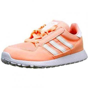 Adidas Forest Grove C, Zapatillas de Gimnasia Unisex Niños, Naranja