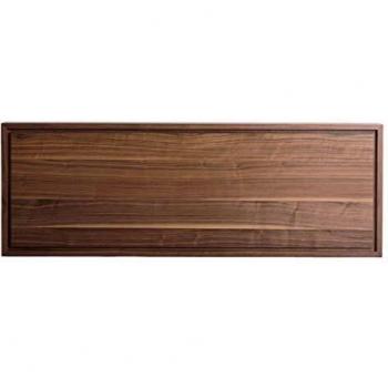 La gobernadora Cabecero para Cama de 140 Ajustable, Madera, Nogal Natural, Doble