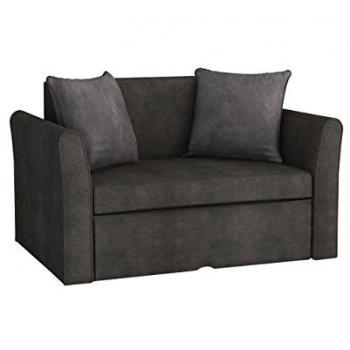 Sofá-cama Carlsbad 101 con caja de ropa de cama, 95x135x92cm