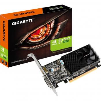 Tarjeta Gráfica Gigabyte GeForce GT 1030 con 2GB GDDR5, HDMI y DVI, PCI-e de 64 bits