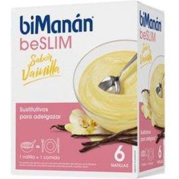 BiManán® beSlim Natillas Vainilla 6 Sobres