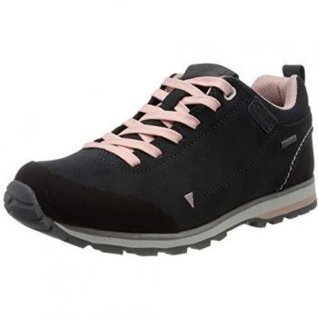 Cmp z flli campagnolo elettra low wmn hiking shoe wp zapatillas de senderismo para mujer negro antracite pastel pink 70ue 38 eu