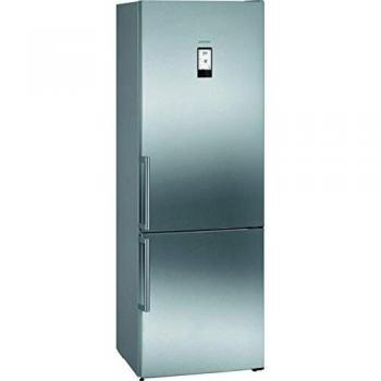 Frigorífico combi - Siemens KG49NAIEP, No Frost, 435 l, Independiente, Cajón hyperFresh, A++, Inox