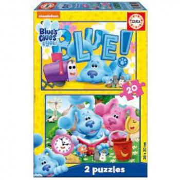 Puzzle Educa Las Pistas de Blue 2x20 Piezas