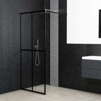 Cabina de ducha con vidrio templado transparente 90x195 cm