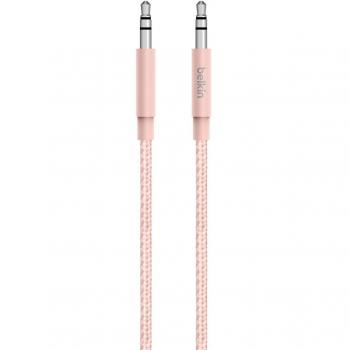 Belkin MIXIT 1.22 m Mini-Phone Stereo 3.5 mm M Aux Audio Cable - Gold