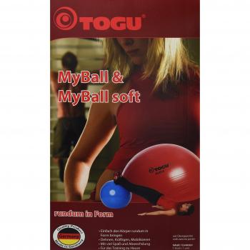 TOGU My-Ball - Pelota para Fitness Gloss Transparent Talla:45cm