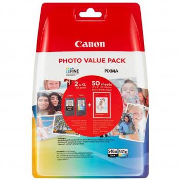 Multipack Canon PG-540XL/CL-541XL + Papel Fotográfico