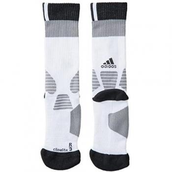 adidas ID Socks Comfort - Medias unisex, color blanco / negro / gris, talla U