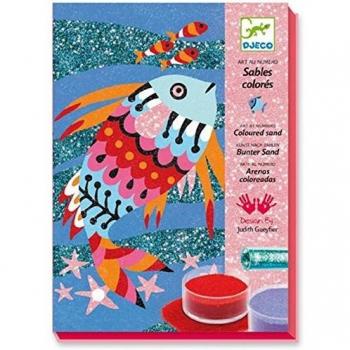 Arena Decorativa para Acuario Colores del Arcoíris