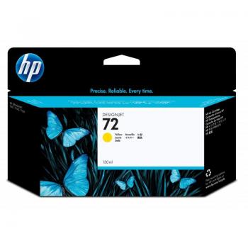 HP 72 (C9373A) Cartucho de tinta amarillo de 130 ml para DesignJet