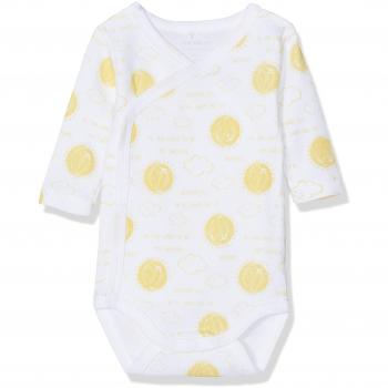 NAME IT Nbnurbanha LS Wrap Body Polaina, Bright White, 62 para Bebés