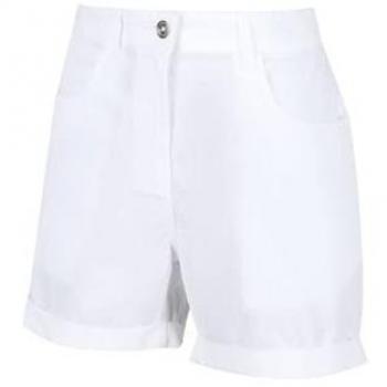 Pantalón Corto Casual de Montaña para Mujer Regatta Pemma Blanco Talla 10