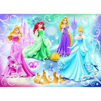 Puzzle Nathan Disney Princess - 100 Piezas, dimensiones 36 x 26 cm