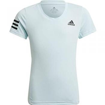 Adidas Club Camiseta De Manga Corta Chicas Azul - 128, camiseta de manga corta para chicas, color azul, diseñada para tenis y pádel