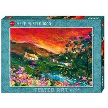 Puzzle Heye 1000 Piezas Arte Contemporáneo El Tendedero