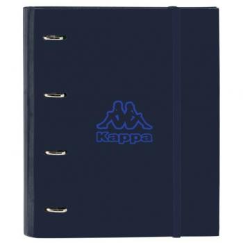 Carpeta 4 anillas 35mm con recambio Kappa Blue Night