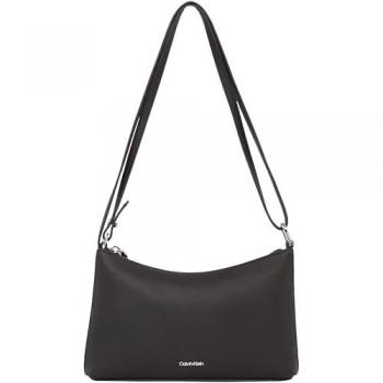 Calvin Klein MUST Convertible Crossbody Shoulder Bag, Black, Women's Size One Size