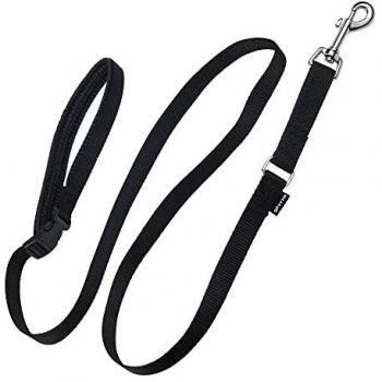 Correa de adiestramiento Gloria 2 cm x 2 m Negra